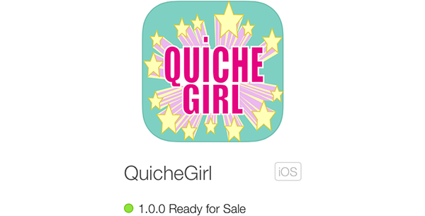 Toutes nos félicitations à QuicheGirl et son app mobile créée avec TapPublisher.