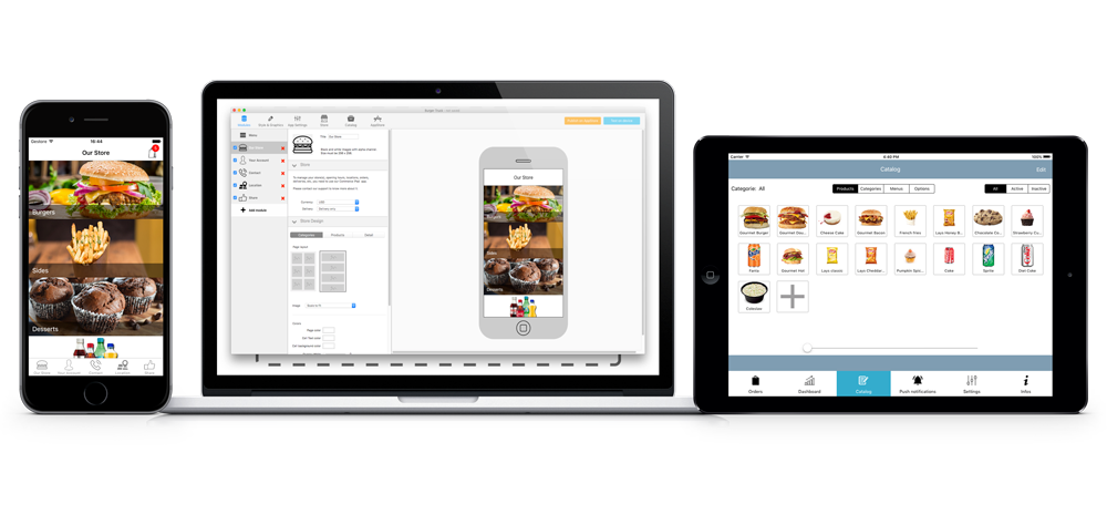 Créer une app pour les services de restauration avec TapPublisher 2.3